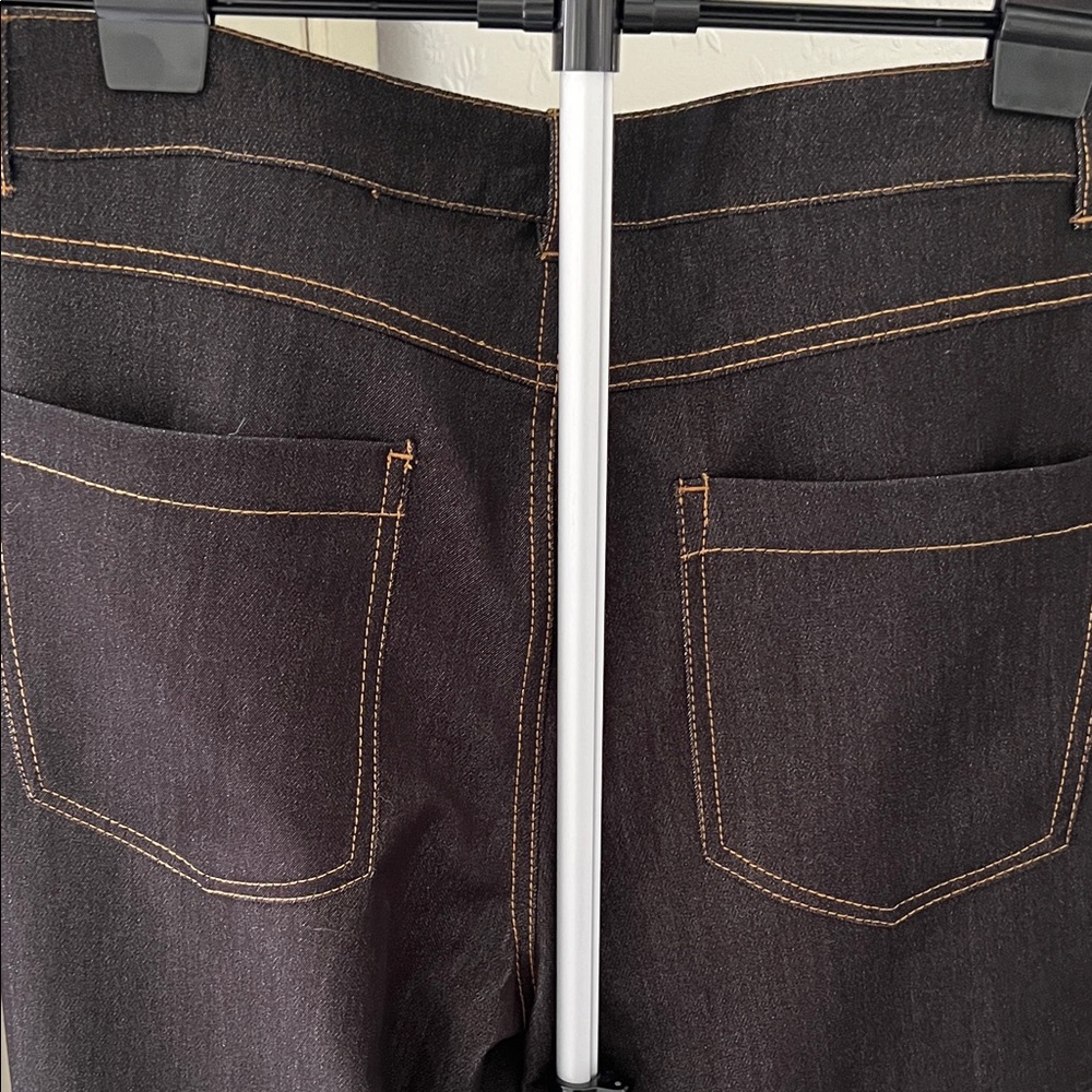 Zara Front Seam Super Soft Wide Leg Pants - Picture 4 of 8